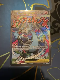 Mega Evolutions Mega Charizard x Ex Black Star Promo Mint Condition UPC Pull New - Image 1