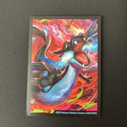 2025 Pokemon Phantasmal Flames UPC MEGA CHARIZARD X EX #23 Black Star PROMO - Image 3
