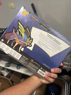 Pokemon TCG - Celebrations Zacian LV. X Deluxe Pin Collection Box Factory Sealed - Image 2