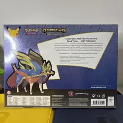 Celebrations Deluxe Pin Collection Box Zacian Lv X Box Sealed Pokemon TCG - Image 3