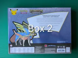 Pokemon TCG Zacian LV X Celebrations Deluxe Pin Collection Box Factory Sealed! - Image 4