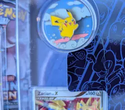 Pokemon TCG Zacian LV X Celebrations Deluxe Pin Collection Box Factory Sealed! - Image 5