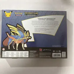 Pokemon TCG Celebrations Deluxe Pin Collection Box Zacian Lv X Pikachu Sealed 820650809422 - Image 2