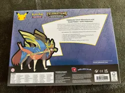 Pokemon TCG - Celebrations Zacian LV. X Deluxe Pin Collection Box Factory Sealed - Image 2