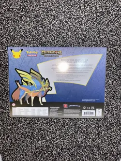 Pokemon TCG Celebrations Zacian Deluxe Pin Collection Box 25th Sealed - Image 2