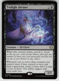 MTG Twilight Diviner Normal Lorwyn Eclipsed #122 NM Pack Fresh - Image 1