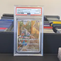 2024 POKEMON SVP EN-SV BLACK STAR PROMO #075 MIMIKYU PSA 10 - Image 2