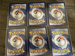 Pokemon Cards Lot of 6 Collectible Card Game Mint Condition No Duplicates - Image 2