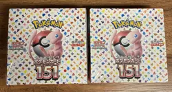 Pokemon Cards Scarlet & Violet Pokemon Card 151 Booster Box sv2a Sealed 2 box JP - Image 1