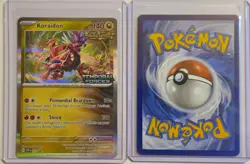 Pokemon TCG Koraidon SVP 091 Black Star Promos Holo & Bonus Card - Image 1