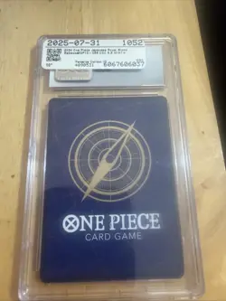 One Piece 2024 Japanese Rebecca Royal Bloodline Super Rare Card OP10-058 CGC 9.5 - Image 2