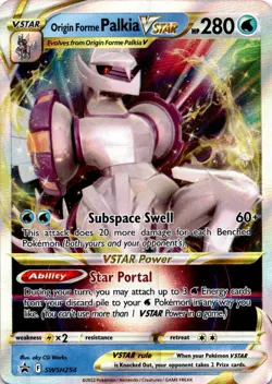 Origin Forme Palkia VSTAR Promo SWSH: Sword & Shield Promo Cards SWSH254 NM - Image 1