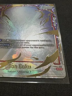 Son Goku FB04-129 SCR Alt Art 1 Star Dragon Ball Super Card Game Fusion World - Image 5