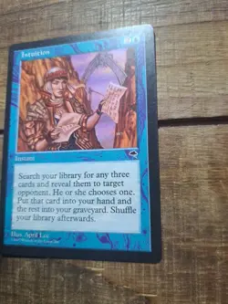 NM Intuition Tempest Mtg Magic the Gathering - Image 3