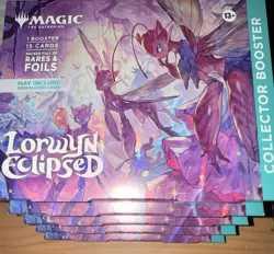 Magic: The Gathering Lorwyn Eclipsed Collector Booster 5 Box Lot English - Image 1