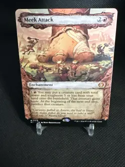 MTG Meek Attack Showcase Regular Lorwyn Eclipsed Magic the Gathering - Image 4
