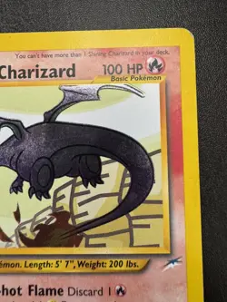 Shining Charizard - 107/105 - Pokemon Neo Destiny Unlimited Holo Rare WOTC MP - Image 3