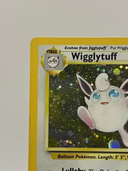 1999 Pokemon Wigglytuff 19/130 Base Set 2 Holo Rare WOTC Vintage MP - Image 4