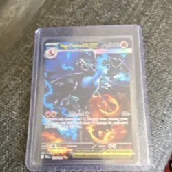 Mega Charizard X Ex 125/094 Holo Special Illustration Rare Pokemon TCG - Image 1
