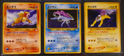 LP/MP Japanese COMPLETE Pokemon 9-Card PREMIUM FILE 3 Promo NEO REVELATION Set - Image 2