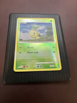 Pokemon Turtwig Reverse Holo 103/130 DP Diamond & Pearl LP - Image 3