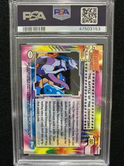 1999 Topps Pokemon Movie Edition The Battle of the Champions Foil #25 PSA 9 - Image 2
