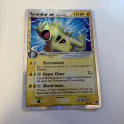 Tyranitar ex 99/101 Delta Species Dragon Frontiers Pokemon TCG 2006 - Image 1