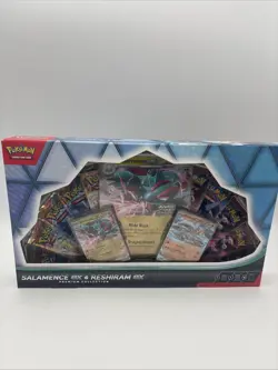 Pokemon Salamence ex & Reshiram ex Premium Collection Box (Factory Sealed) - Image 1