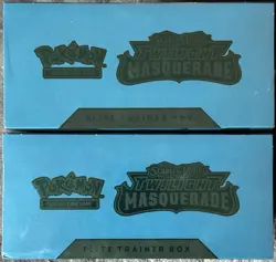 (LOT OF 2)-Twilight Masquerade Elite Trainer Box ETB NEW/FACTORY SEALED Pokemon - Image 3