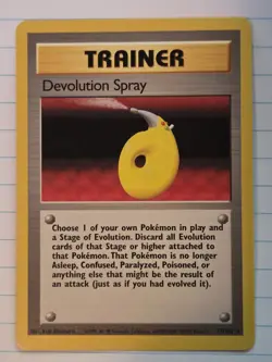 Pokemon - Base Set - Devolution Spray 72/102 - Condition (NM) - Image 1