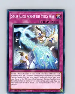Yu-Gi-Oh TCG Stars Align Across The Milky Way DABL-EN079 1st Edition Common NM - Image 1