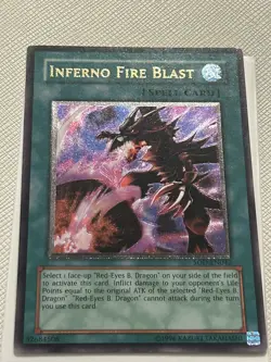 Yugioh Inferno Fire Blast SOD Ultimate Rare!! Unlimited - Image 1