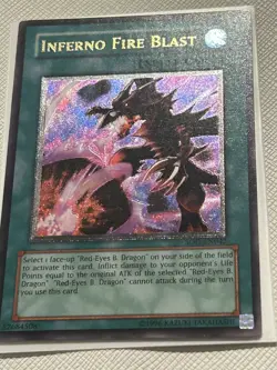 Yugioh Inferno Fire Blast SOD Ultimate Rare!! Unlimited - Image 2