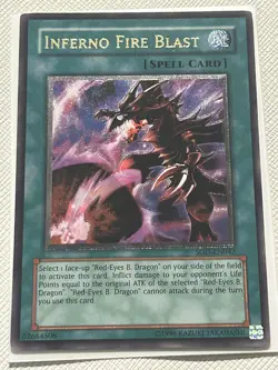 Yugioh Inferno Fire Blast SOD Ultimate Rare!! Unlimited - Image 4