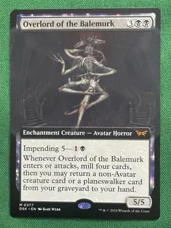 Overlord of the Balemurk (Extended Art) Duskmourn: House of Horror Regular - Image 1