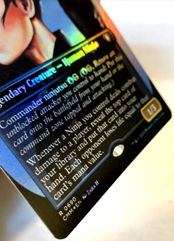 MTG Yuriko, the Tiger's Shadow BORDERLESS FOIL Commander Masters 0690 NM - Image 2