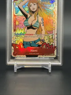 2024 One Piece OP06 ST01-007 (TR) Treasure Rare Nami PSA 10/10 💎Gem Mint!!💎 - Image 5