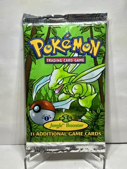 Wizards of the Coast First Edition 1st Edition Pokemon Jungle Booster Pack 742818060639 - Image 1