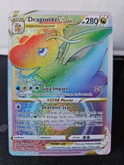 Pokemon TCG Dragonite Vstar 081/078 Pokemon GO Secret Rare NM - Image 1