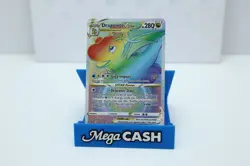 Pokemon Go Sword & Shield Dragonite VStar Rainbow Secret Rare 081/078 - Image 2