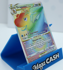 Pokemon Go Sword & Shield Dragonite VStar Rainbow Secret Rare 081/078 - Image 4