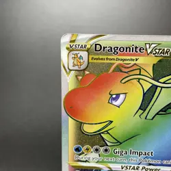 Dragonite VSTAR (Secret) Secret Rare Pokemon GO 081/078 NM - Image 2