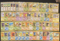 Pokemon Tcg Vintage Bulk Lot (65 NM/LP) WOTC, Base, Neo, D&P, Ex, Fossil Jungle - Image 1
