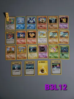 Pokemon TCG Vintage WOTC Card Lot B3L12 - Image 1