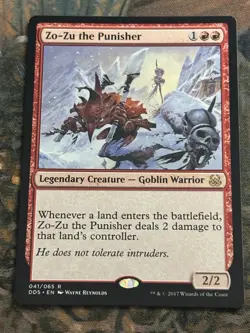MTG - 1x Zo-Zu the Punisher - Duel Decks NM - Image 1