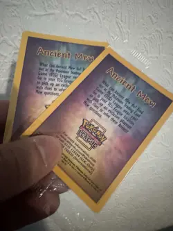 2 x Ancient Mew Movie Promo 2000 Pokemon Sealed Cards Mint - Image 3
