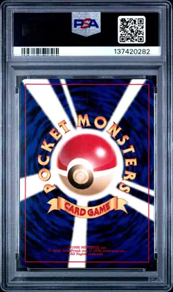 2000 POKEMON JAPANESE NEO 2 PROMO REVERSE FOIL #006 CHARIZARD PSA 8 - Image 2