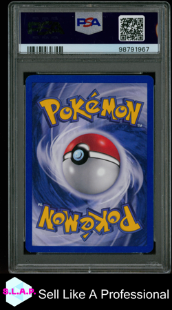 BLAINE'S CHARIZARD POKEMON FIRST EDITION HOLO 2 2000 GYM CHALLENGE ENGLISH PSA 8 - Image 2