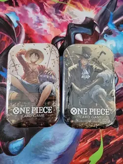 ONE PIECE CARD GAME - TIN PACK SET VOL. 2 2 tins - Image 1