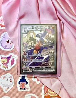 Cynthia's Garchomp ex 232/182 Destined Rivals Holo Rare Pokemon Card - Image 2